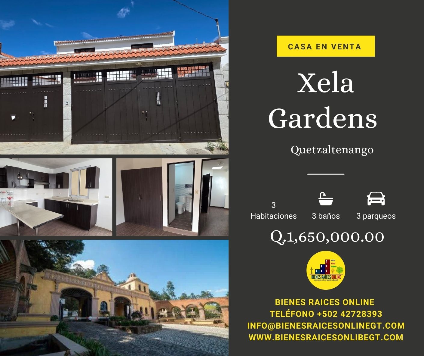 Casa en Venta Xela Gardens Quetzaltenango