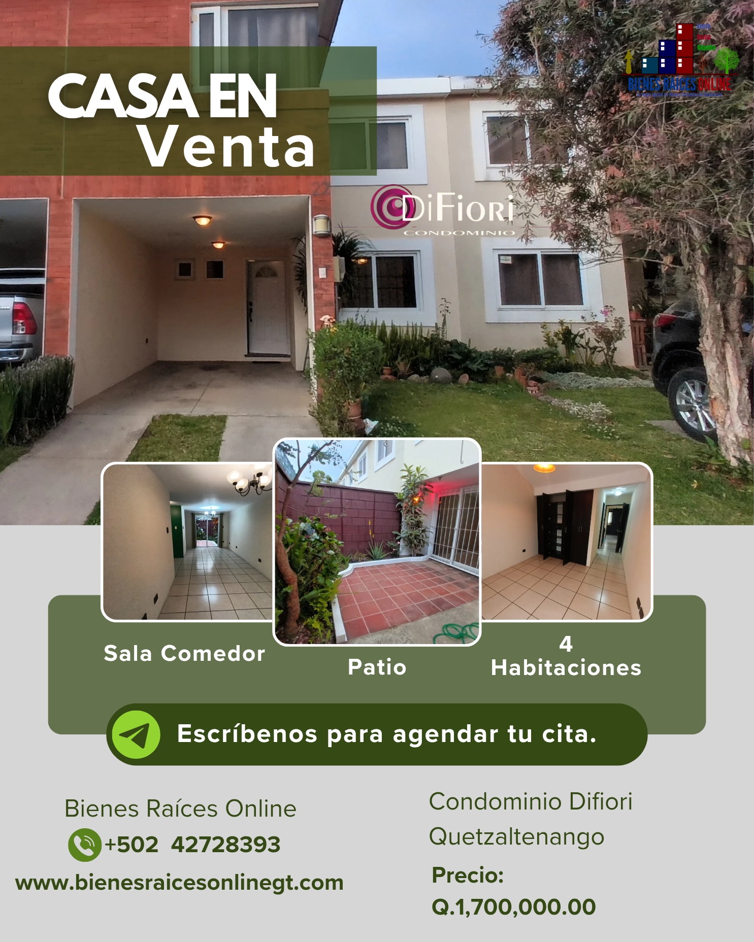 Casa en Venta Condominio Difiori Quetzaltenango Casa en Venta Condominio Difiori Quetzaltenango