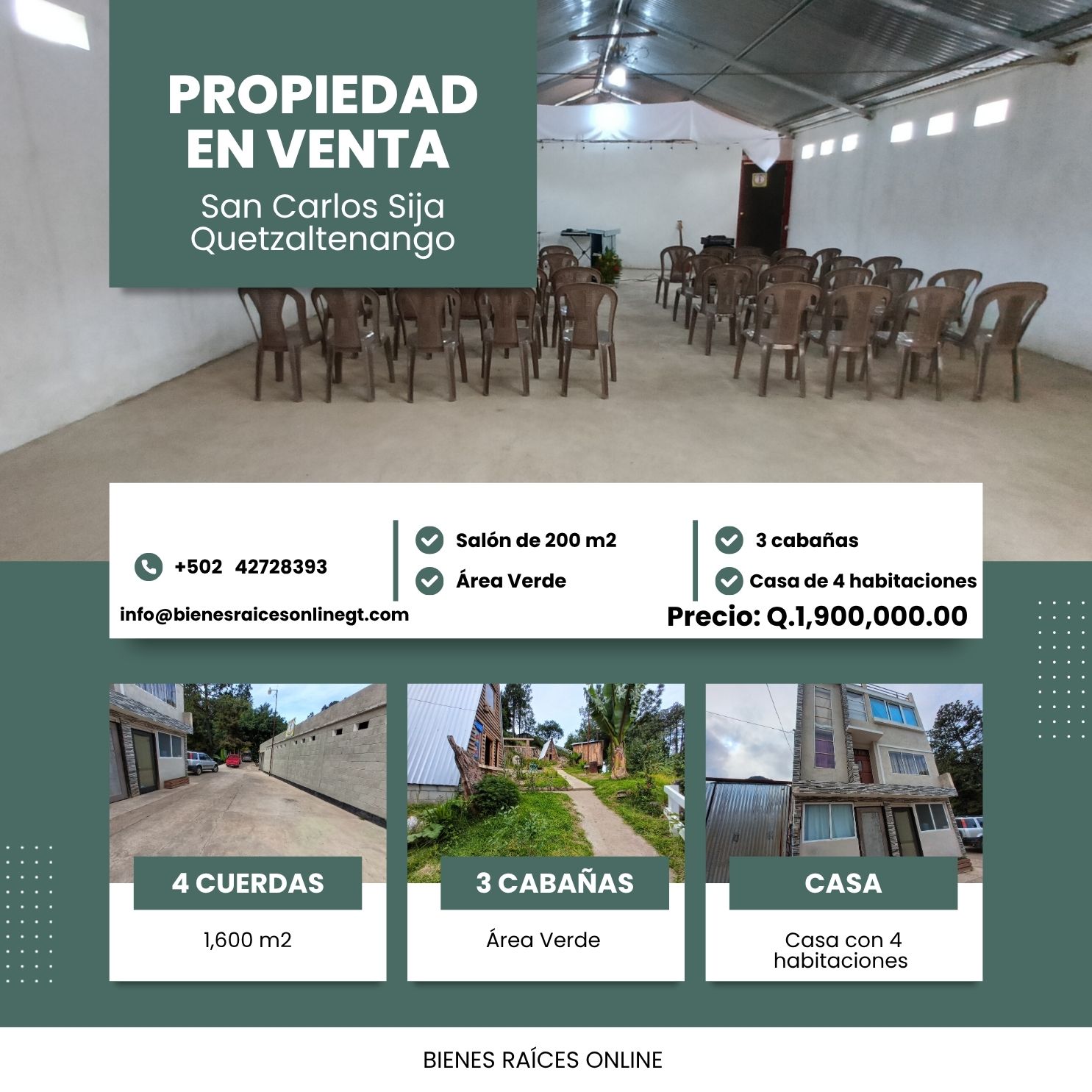 Casa en Venta San Carlos Sija Quetzaltenango Casa en Venta San Carlos Sija Quetzaltenango