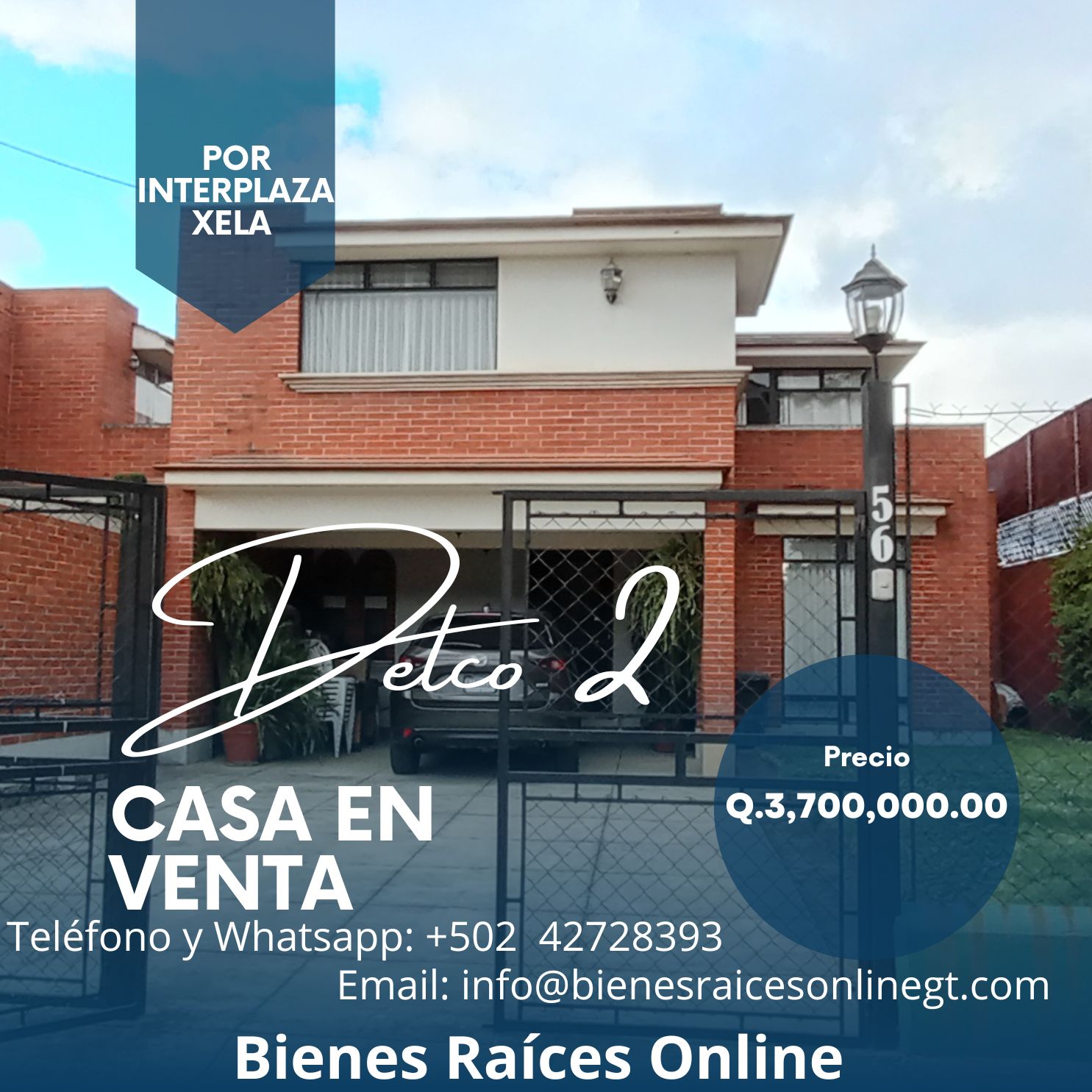 Casa en Venta Delco 2 Quetzaltenango